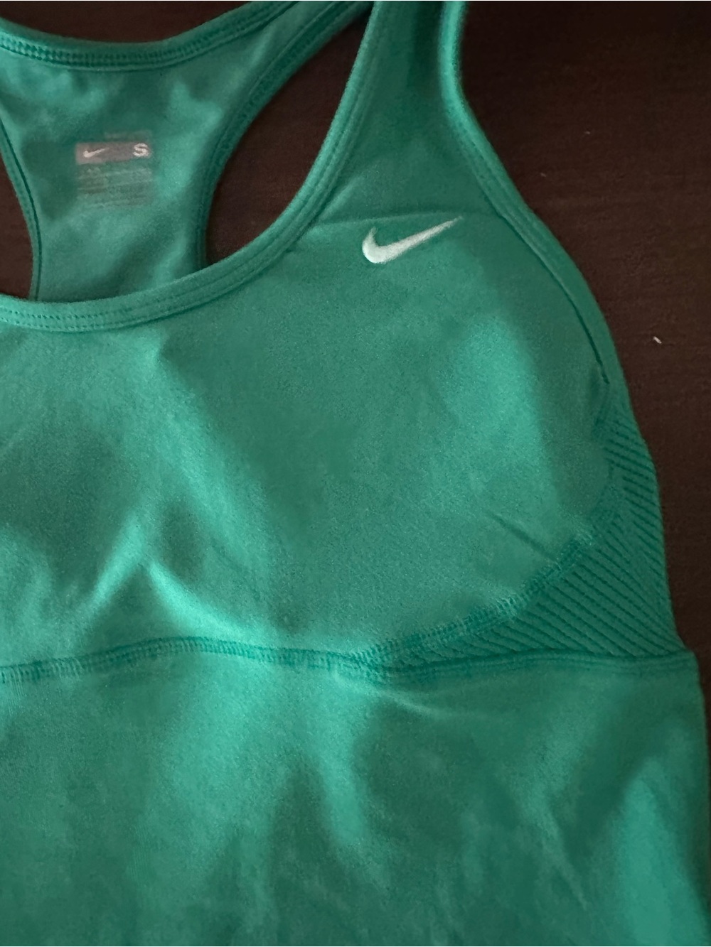 Nike Green Racerback Performance Tank - Picture 3 of 9